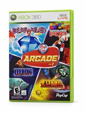 1/2 PRICE🔻Xbox 360 Pop Cap Arcade Vol 1